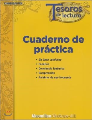 Tesoros de Lectura, a Spanish Reading/Language Arts Program, Grade K, Practice Book, Student Edition