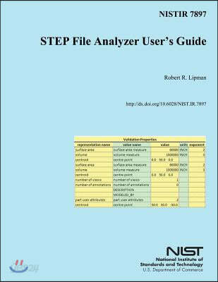 Nistir 7897: STEP File Analyzer User's Guide - 예스24