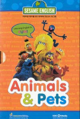 세서미 2VHS Animals & Pets (영어원음,영어자막)