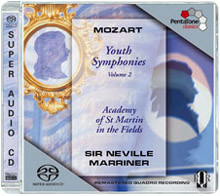 Neville Marriner Ʈ: ʱ  2 - 20 45 46 47 (Mozart: Youth Symphony Vol.2) ׺ 