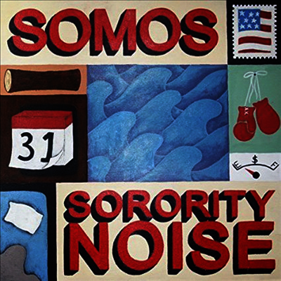 Somos,Sorority Noise — Split 앨범 커버