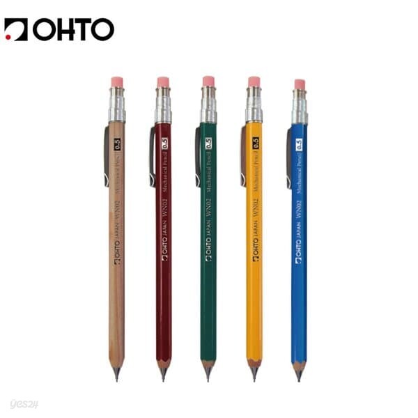 문구도매 OHTO 오토 목재미니샤프 0.5 wn03 이니셜각인