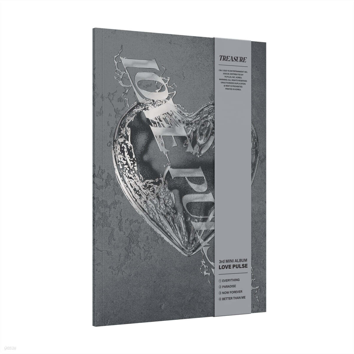 TREASURE (트레저) - TREASURE 3rd MINI ALBUM [LOVE PULSE] METAL VER.