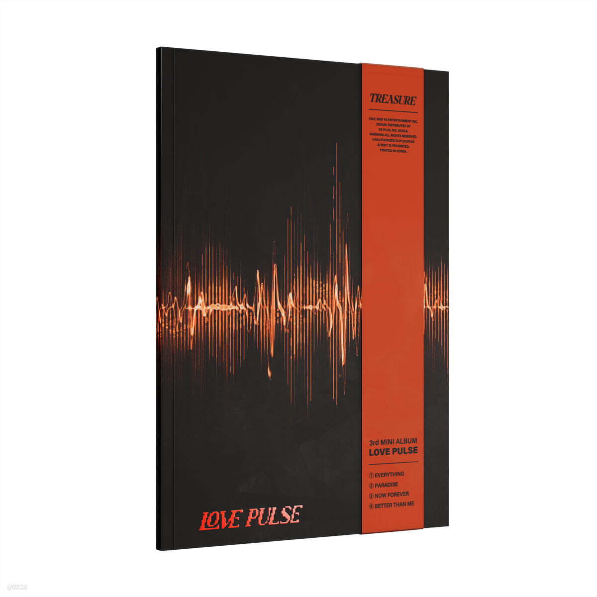 TREASURE (트레저) - TREASURE 3rd MINI ALBUM [LOVE PULSE] ROCKCHIC VER.