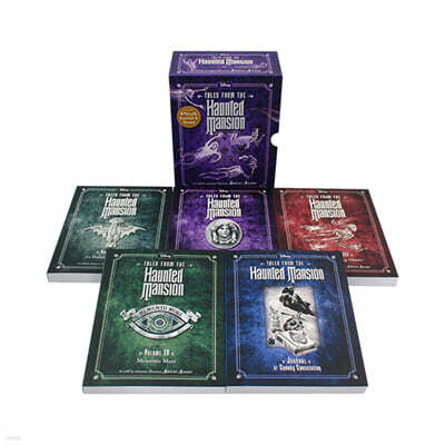 Disney Tales from the Haunted Mansion 4 Novels, Journal & Poster
