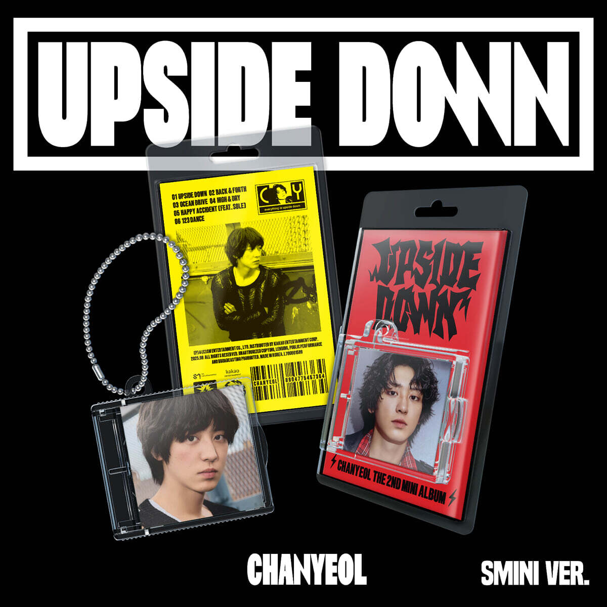 찬열 (CHANYEOL) - 미니앨범 2집 : Upside Down [SMini Ver.](스마트앨범) [2종 SET]