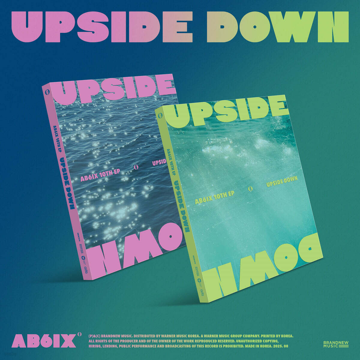 에이비식스 (AB6IX) - 10TH EP : UPSIDE DOWN [Photobook VER.][2종 중 1종 랜덤발송]