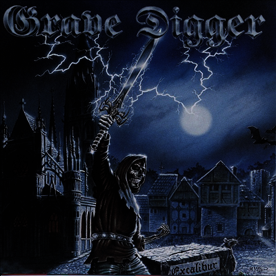 Grave Digger — Excalibur (Reissue) 앨범 커버