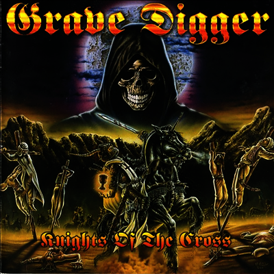 Grave Digger — Knights Of the Cross (Reissue) 앨범 커버