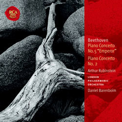 Beethoven : Piano Concerto No.5 & 2 : RubinsteinBarenboim