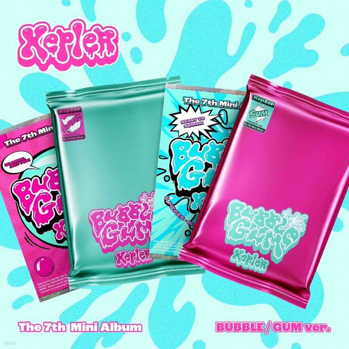 Kep1er (케플러) - The 7th Mini Album [BUBBLE GUM] [2종 중 랜덤발송]