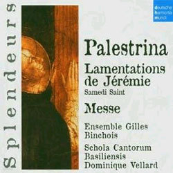 Dominique Vellard ȷƮ : ̾ ź (Palestrina : Lamentations Messe)