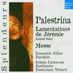 Dominique Vellard 팔레스트리나 : 예레미아의 탄식 (Palestrina : Lamentations Messe)