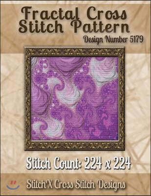 Fractal Cross Stitch Pattern: Design No. 5179