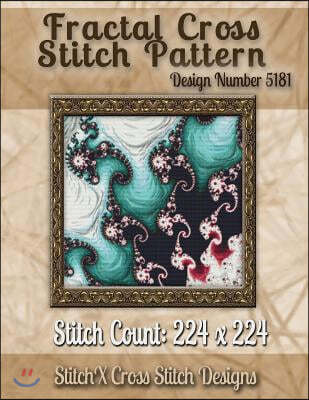 Fractal Cross Stitch Pattern: Design No. 5181