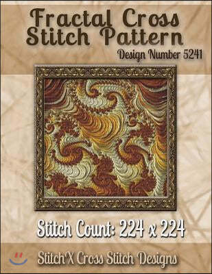 Fractal Cross Stitch Pattern: Design No. 5241
