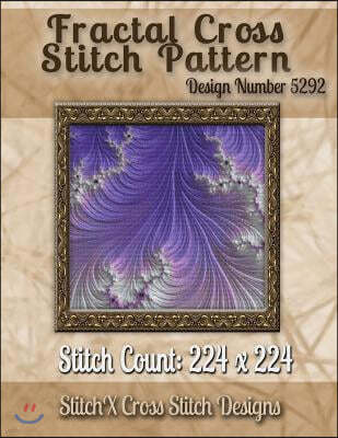 Fractal Cross Stitch Pattern: Design No. 5292
