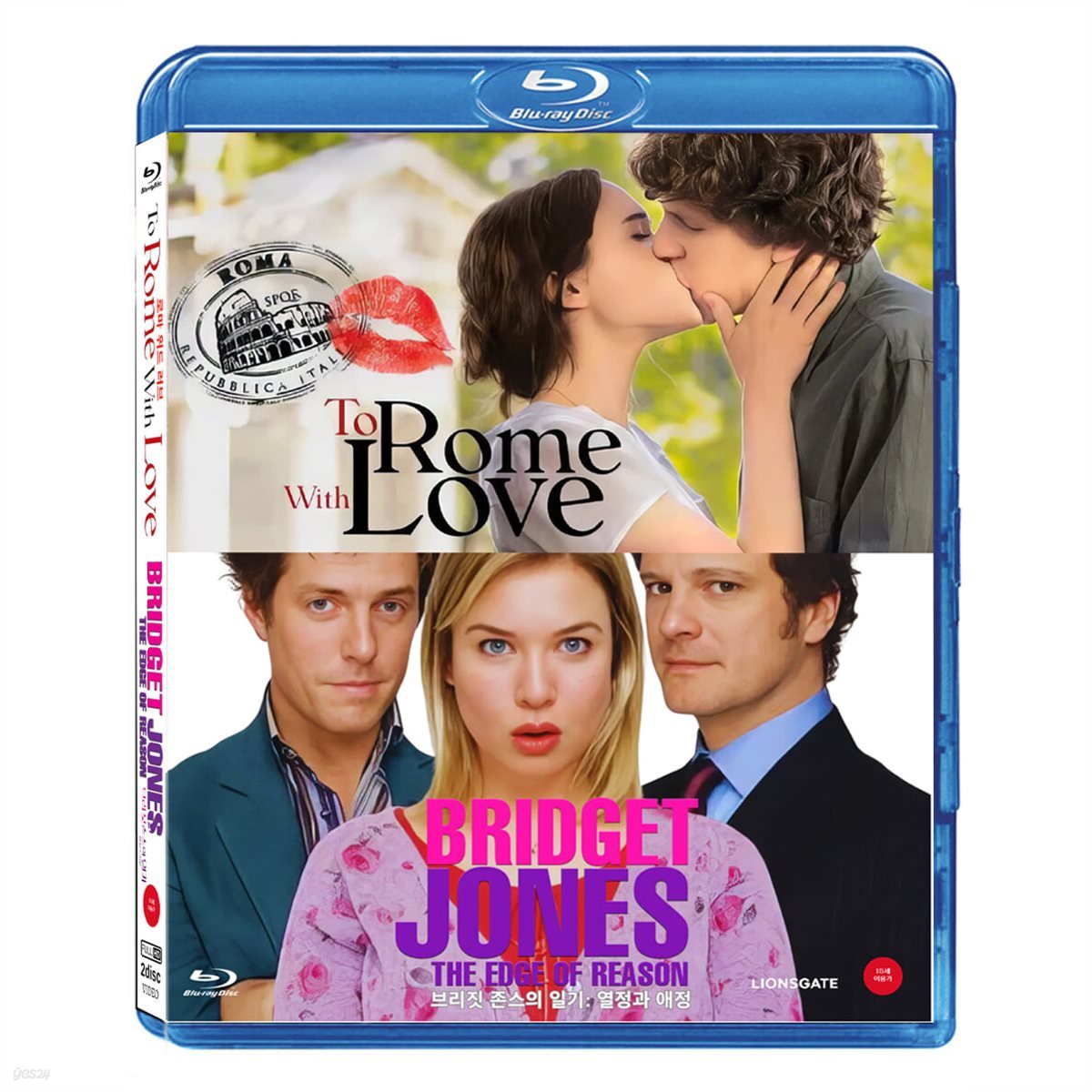 To Rome With Love : Bridget Jones: The Edge Of Reason Blu-ray Blu-ray 2-Disc