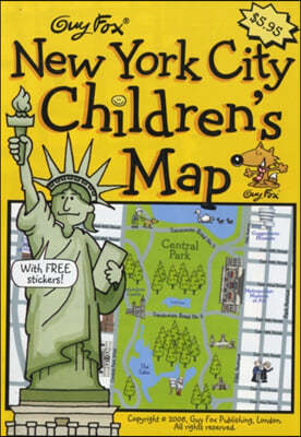 The Guy Fox New York City Children's Map