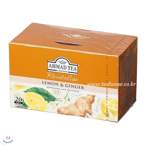 [아마드]레몬앤진저 20티백/ 레몬&amp;진저