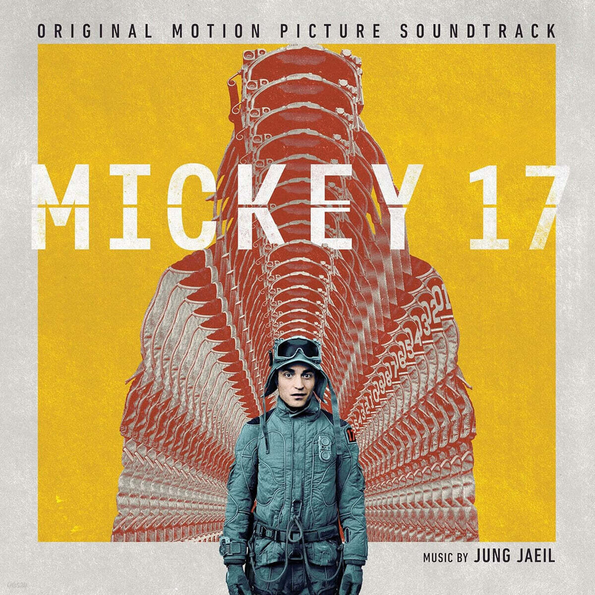 미키17 영화음악 (Mickey 17 Original Motion Picture Soundtrack Music by Jung Jaeil) [오렌지 마블 컬러 LP]