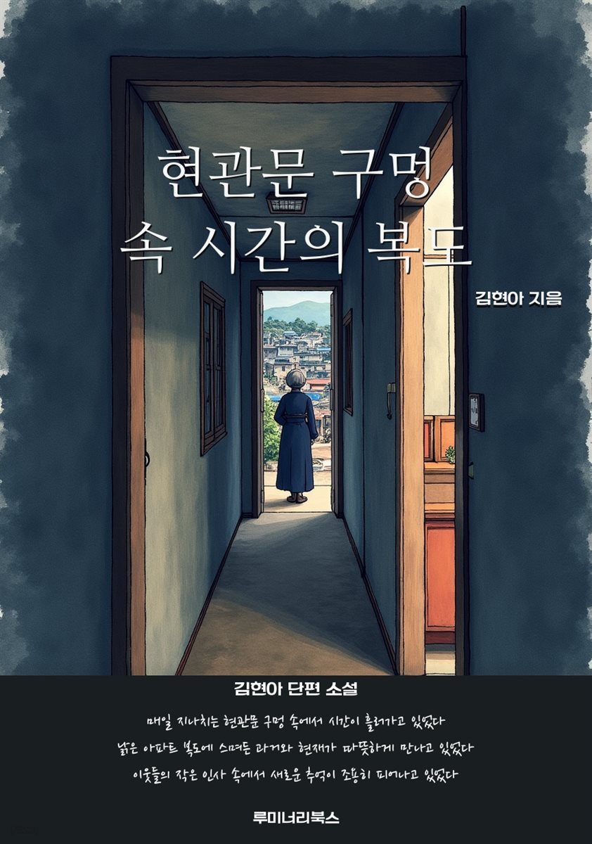 현관문 구멍 속 시간의 복도