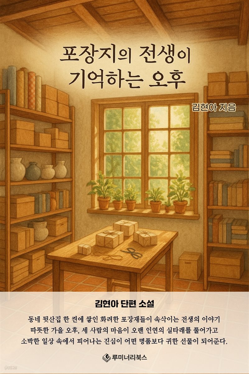 포장지의 전생이 기억하는 오후