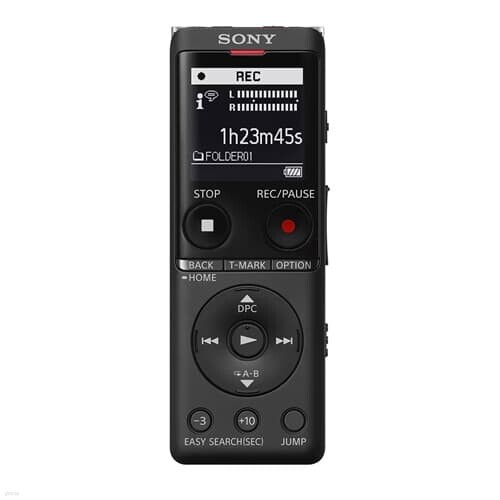 소니 SONY ICD-UX570 블랙 휴대용 보이스 레코더 강의용 녹음기 고성능 방송용 유튜브 마이크