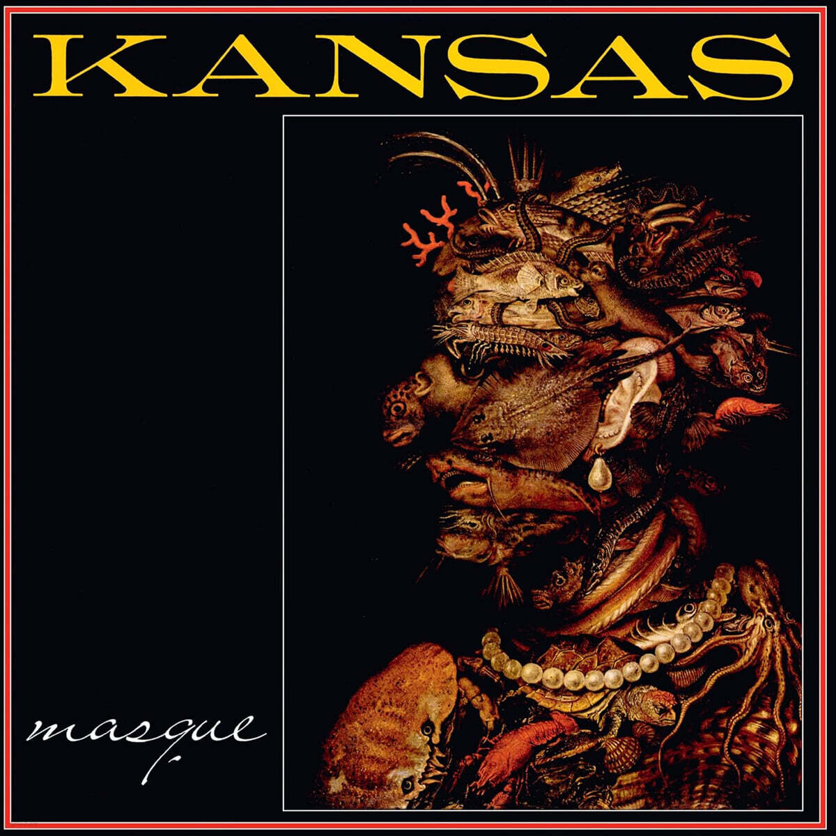 Kansas (캔사스) - Masque [옐로우 컬러 LP]
