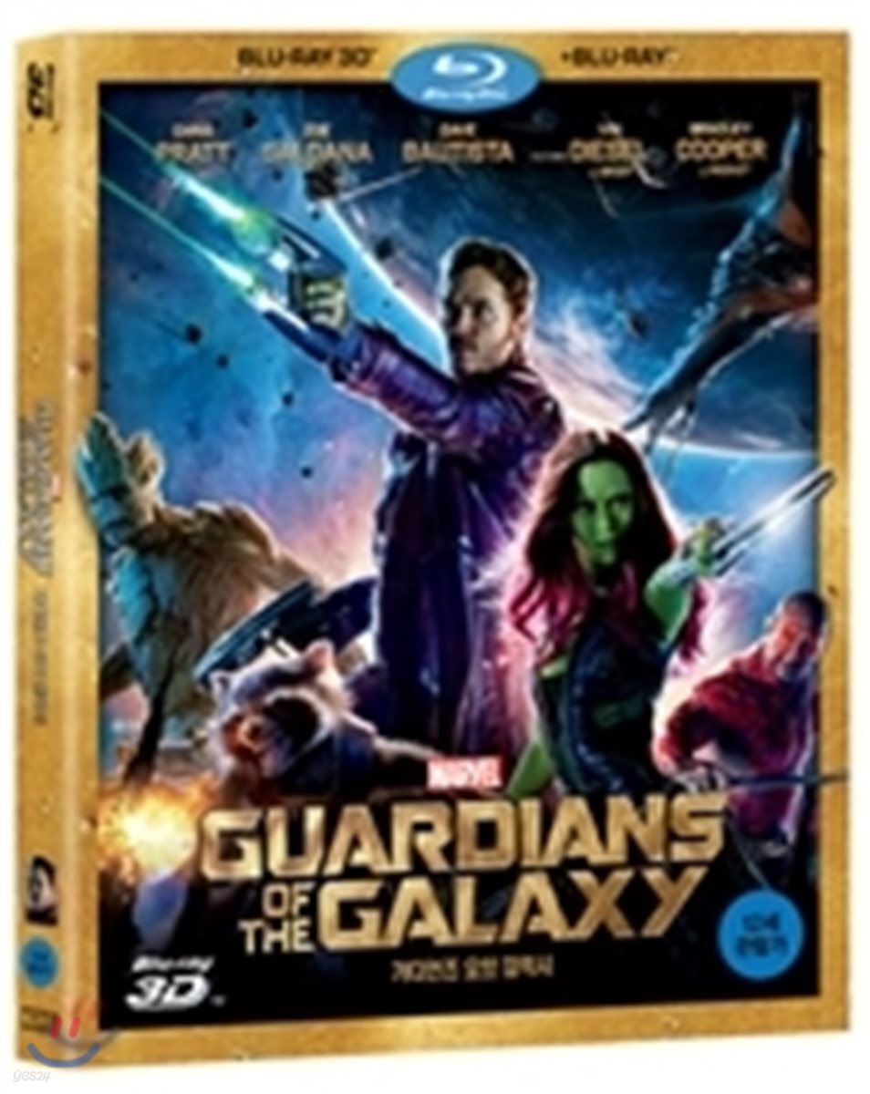 가디언즈 오브 갤럭시(2D+3D 콤보) : 블루레이 | 감독 : 제임스 건 주연 : 크리스 프랫 | 월트디즈니 - 예스24