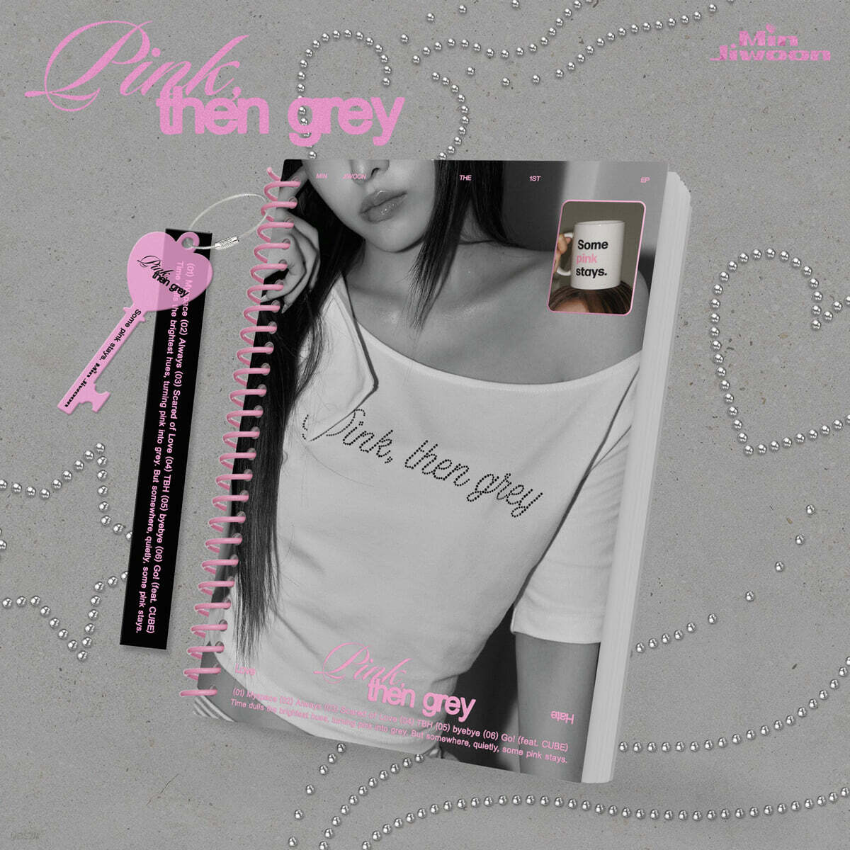 [응모상품] 민지운 - Pink, then grey