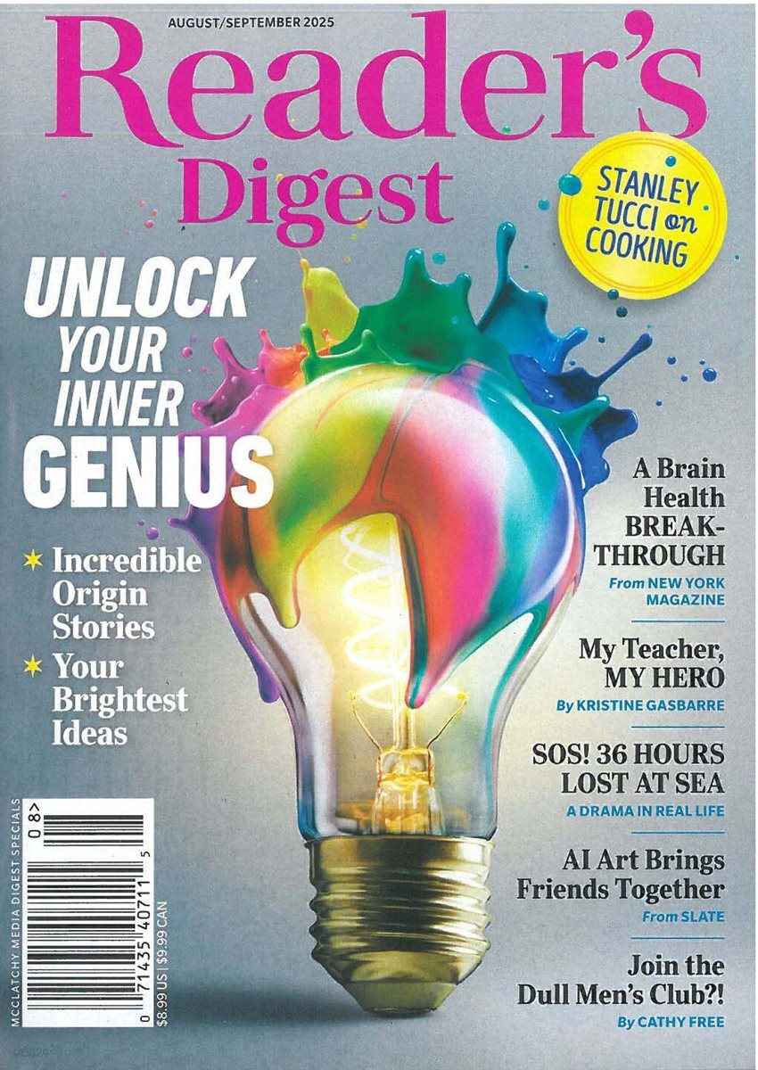 Reader's Digest USA (월간) : 2025년 08월
