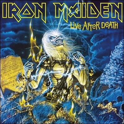 Iron Maiden — Live After Death 앨범 커버