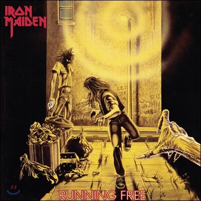 Iron Maiden — Running Free 앨범 커버