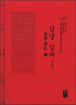 김녕 김씨 이야기 上 (빨강) 표지
