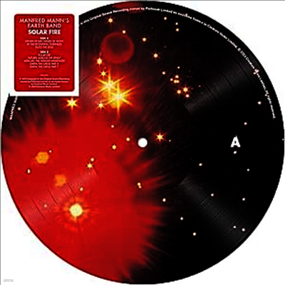 Manfred Mann's Earth Band — Solar Fire (Picture Disc) 앨범 커버