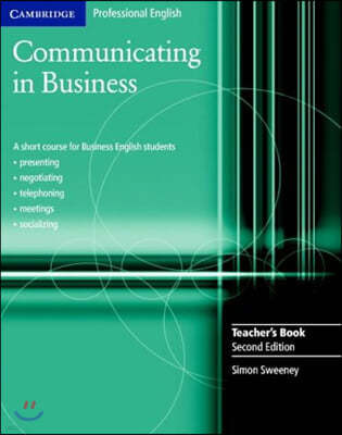 Communicating in Business : Teacher's Book