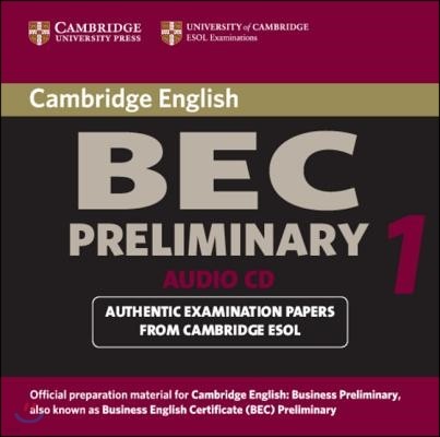 Cambridge Bec Preliminary: Practice Tests from the University of Cambridge Local Examinations Syndicate