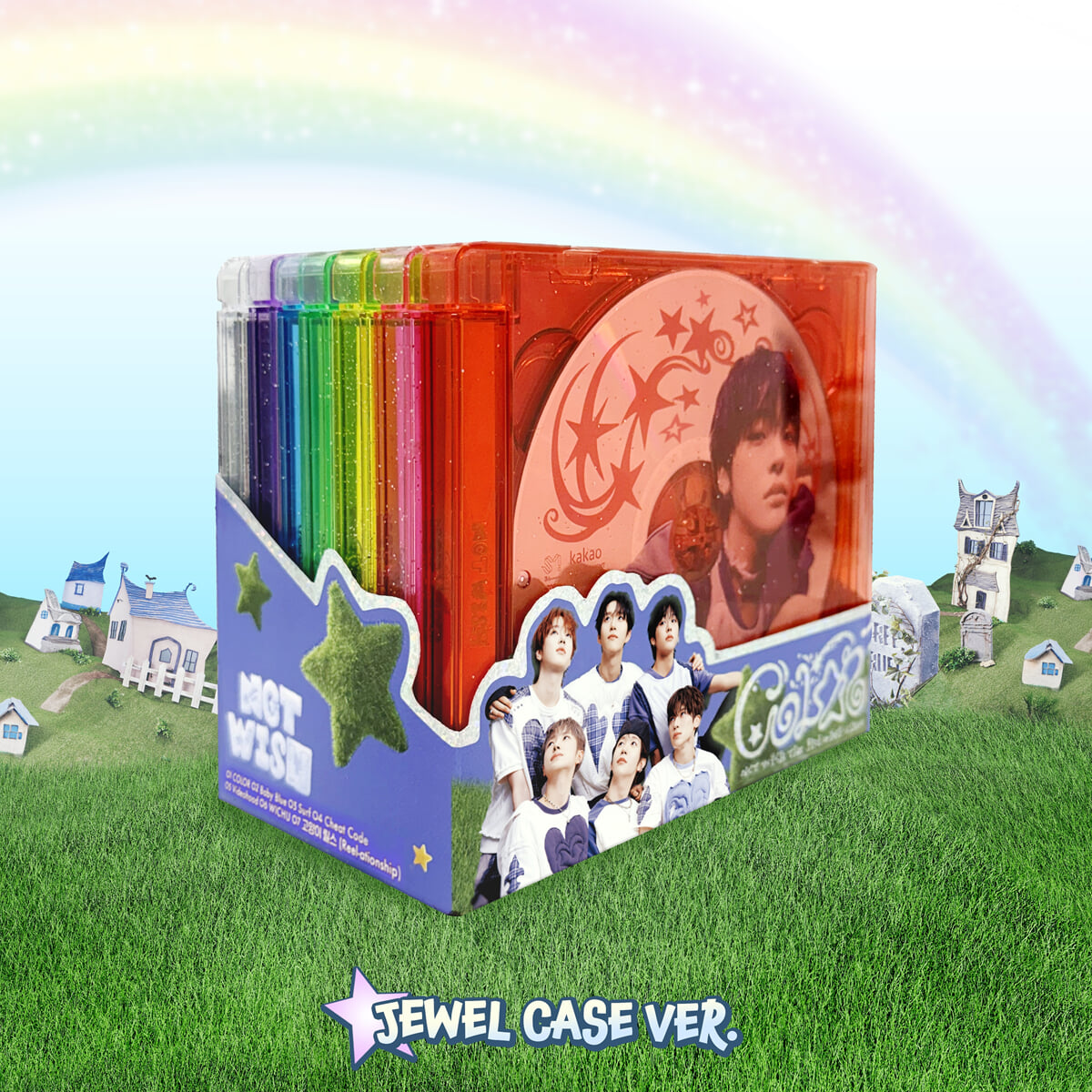 엔시티 위시 (NCT WISH) - 미니앨범 3집 : COLOR [Jewel Case Ver.][7종 SET]