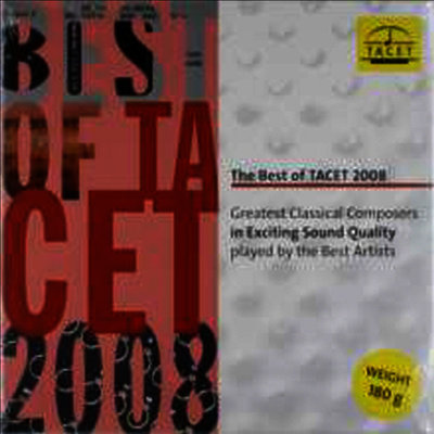 여러 아티스트 — TACET 베스트 앨범 2008 (Best of TACET 2008) - 여러 아티스트 앨범 커버