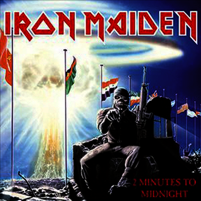 Iron Maiden — 2 Minutes To Midnight 앨범 커버
