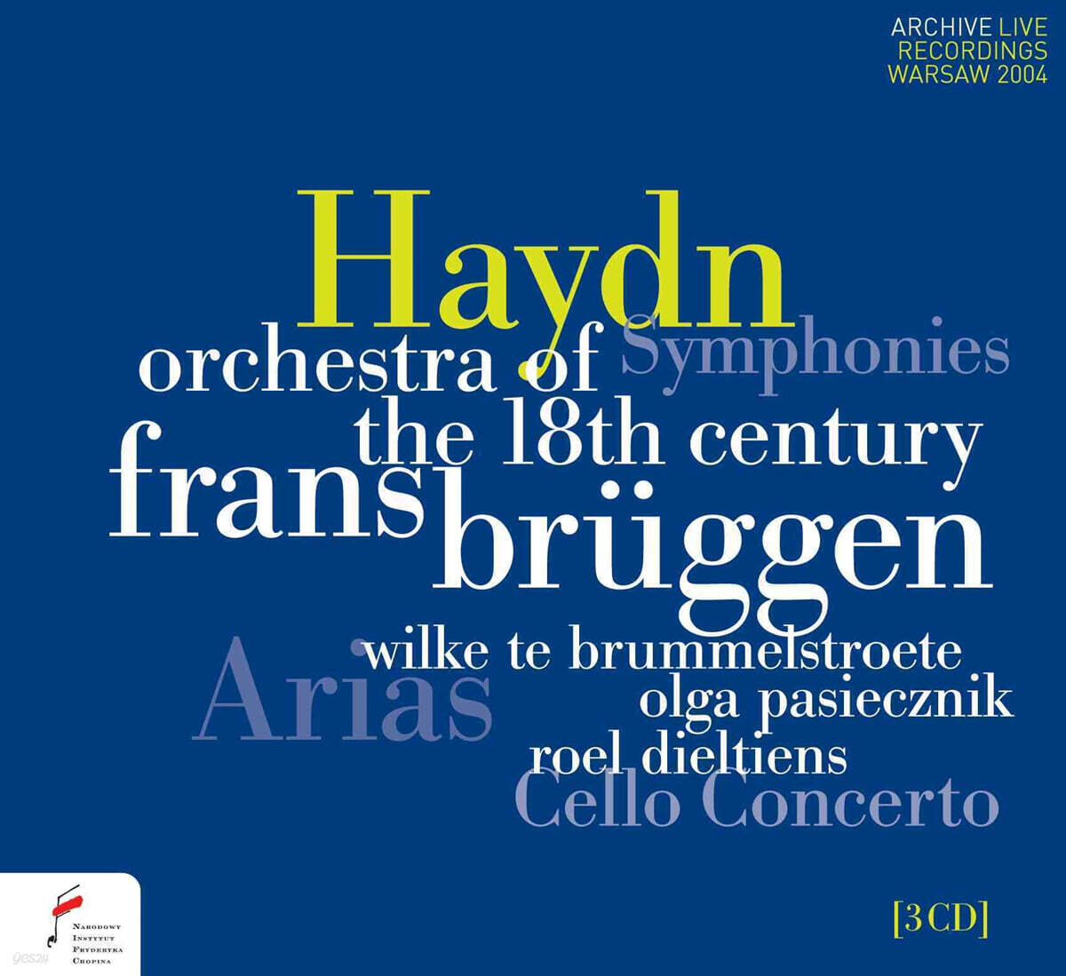 Frans Bruggen 하이든: 교향곡 59번 &#39;불&#39; 외 (Haydn: Symphonies Nos.59,103, 83, 104 , 64, 101 Cello Concerto No.1 etc)