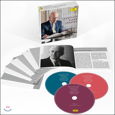 Maurizio Pollini 베토벤: 피아노 소나타 전곡집 - 마우리치오 폴리니 (Beethoven: Piano Sonatas Nos. 1-32) [8CD]