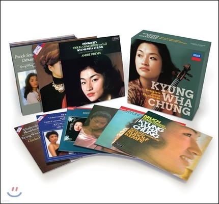 정경화 데카 전집 (Kyung Wha Chung: The Complete Decca Recordings) 19CD+DVD