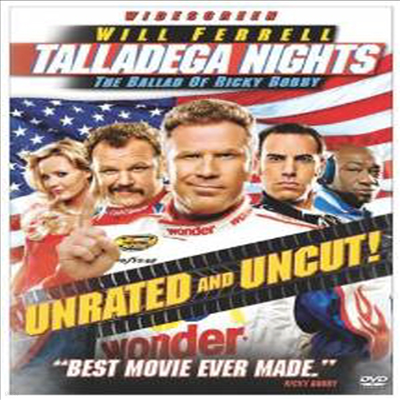 Talladega Nights: The Ballad Of Ricky Bobby (ŷ Ʈ - Ű ٺ ߶)(ڵ1)(ѱ۹ڸ)(DVD)