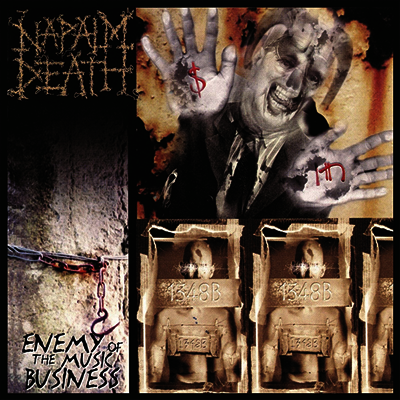 Napalm Death — Enemy Of The Music Business 앨범 커버