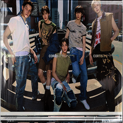 코르티스 (CORTIS) - Color Outside The Lines (EP)(Scene 2 Version)(미국반 독점 포토카드 랜덤 1종)(CD)