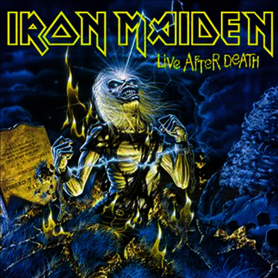 Iron Maiden — Live After Death 앨범 커버