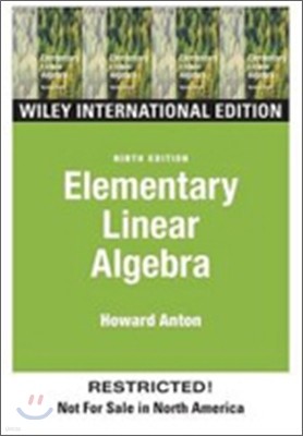 Elementary Linear Algebra, 9/E