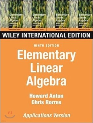 Elementary Linear Algebra 9/E : Applications Version